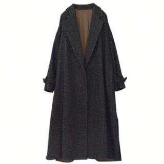 アメリヴィンテージ(Ameri VINTAGE)のameri vintage  TWEED MANNISH OVER COAT (ロングコート)