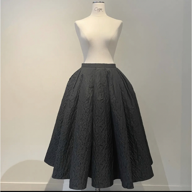 cygne /シーニュ・新品 ジャガードボリュームスカートMira /0サイズ