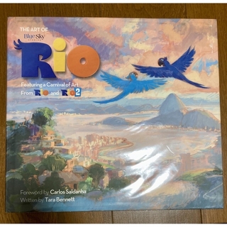 ブルー 初めての空へ Art Of Rio 設定資料集 アートブック ディズニー