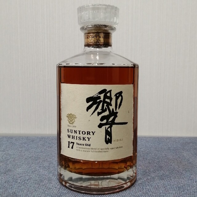 サントリー 響17年 旧ラベル 700ml43% 古酒 未開栓 箱なし - ウイスキー