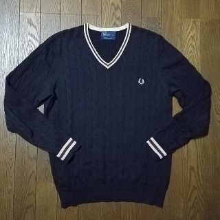 フレッドペリー(FRED PERRY)のフレッドペリー　ニット　セーター　メリノウール100％(ニット/セーター)