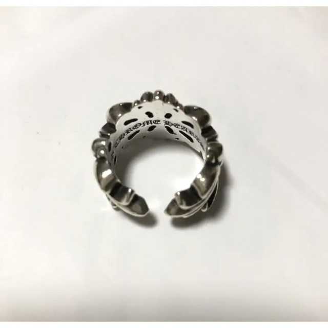 Chrome Hearts(クロムハーツ)のクロムハーツ　ダブルフローラルリング　us7 メンズのアクセサリー(リング(指輪))の商品写真