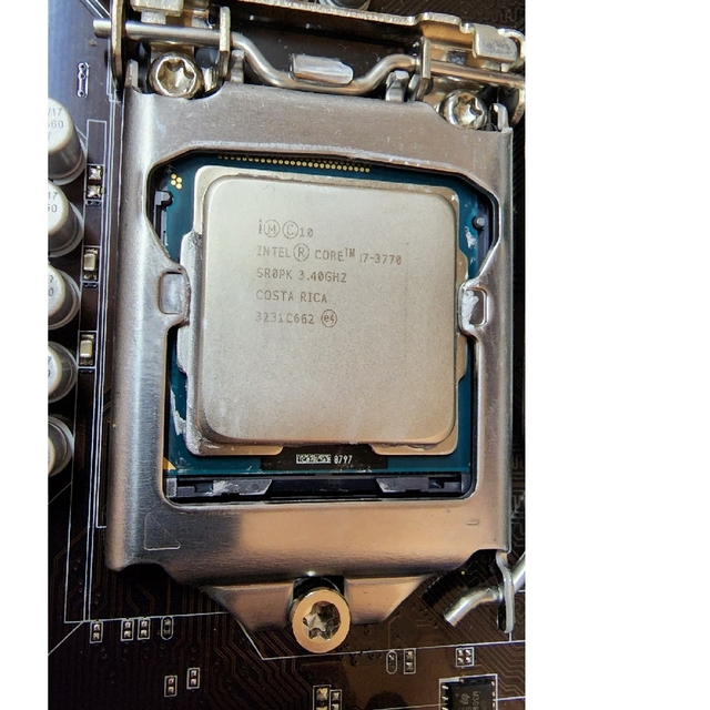 CPU intel core i7 3770 マザーボード　メモリ16GB　付き 2