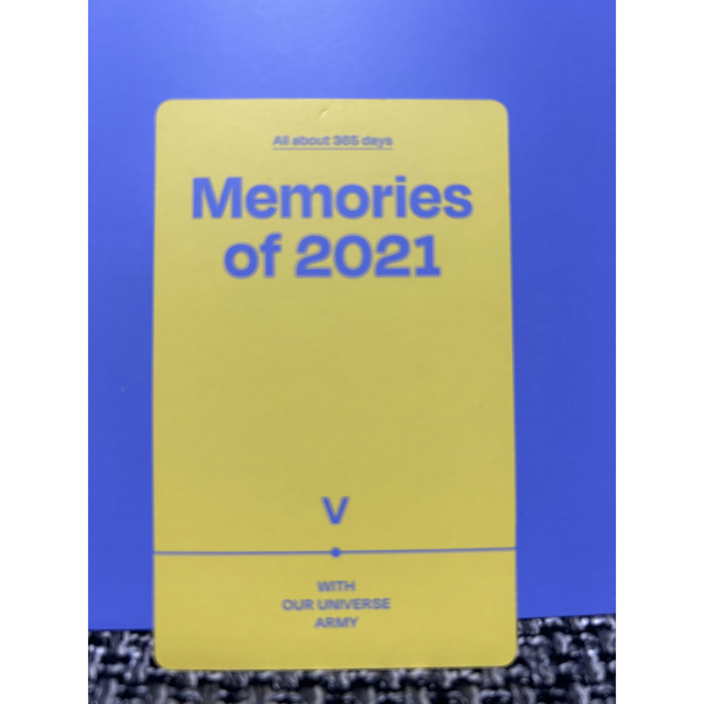 BTS Memories ２０２１Blu-ray テテトレカ公式 2