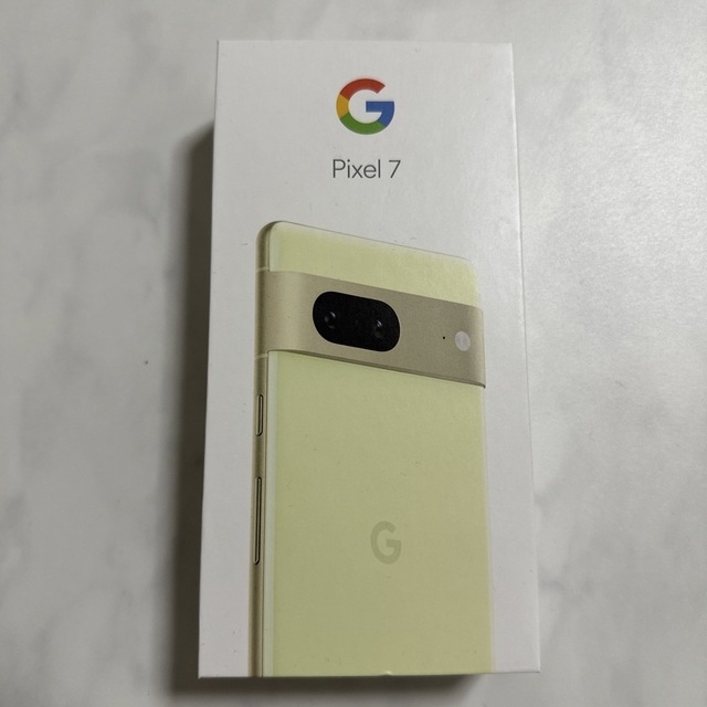 代引き人気 【新品未使用】Google Pixel 7 128 GB Lemongrass スマートフォン本体