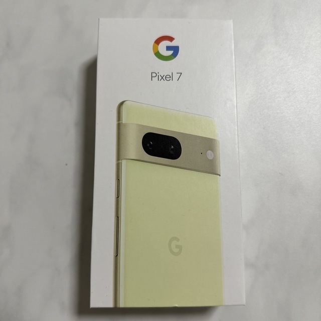 【新品未使用】Google Pixel 7 128 GB Lemongrass スマホ/家電/カメラのスマートフォン/携帯電話(スマートフォン本体)の商品写真