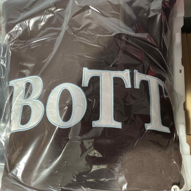 bott OG Logo Pullover Hoodie brown