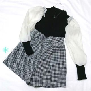 【新品 未使用】タグ付き ショートパンツ 韓国 白 黒 コラボ ポケット(ショートパンツ)