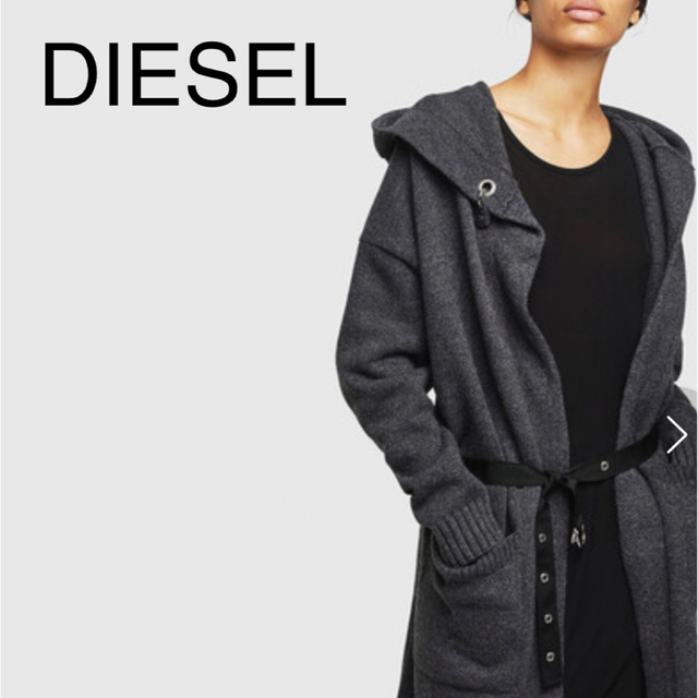 ★専用★ DIESEL レディース　パーカー ニットウール ガウンコート