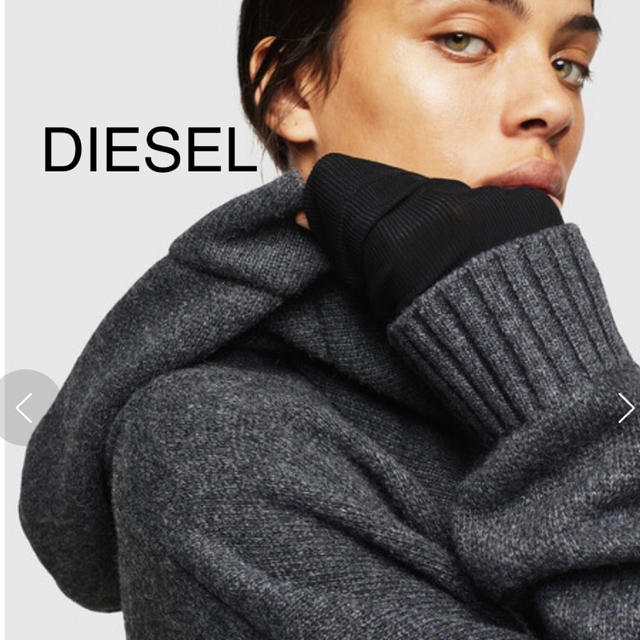 DIESEL - ☆専用☆ DIESEL レディース パーカー ニットウール ガウン