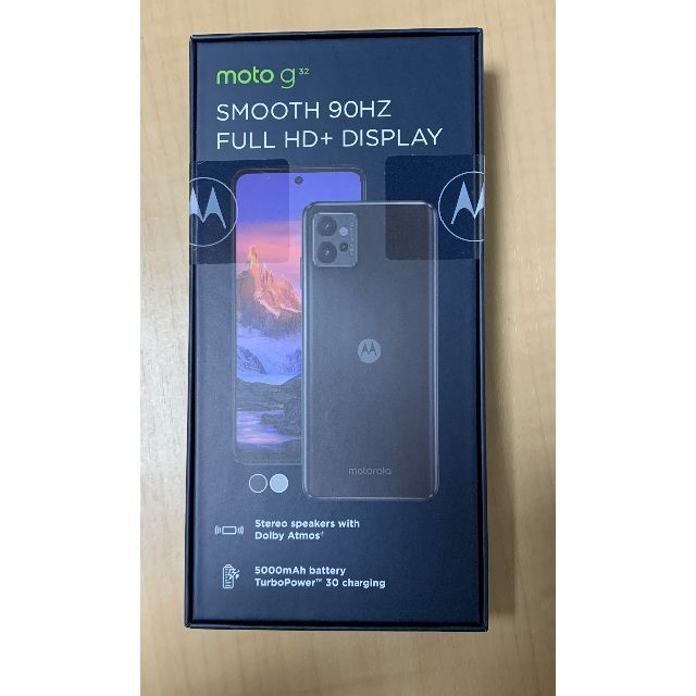 【新品未開封】 moto g32 ミネラルグレイ