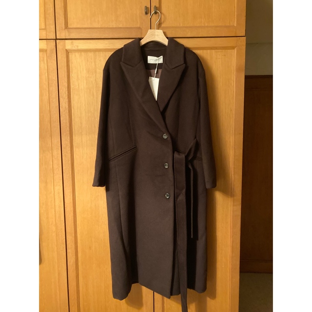 【nae】Belted Straight Coat