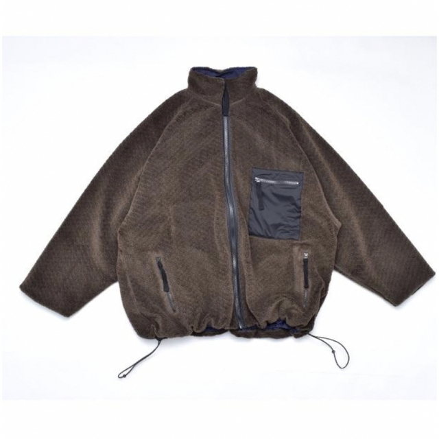 essay レトロ　カーディガン　フリース　ジャケット　18aw sunsea