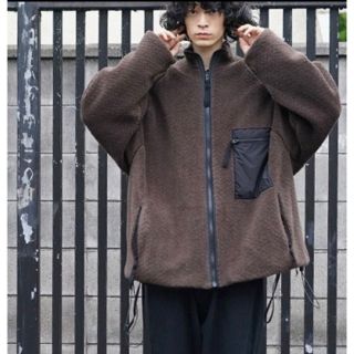 essay レトロカーディガン　18aw リバーシブル　撥水