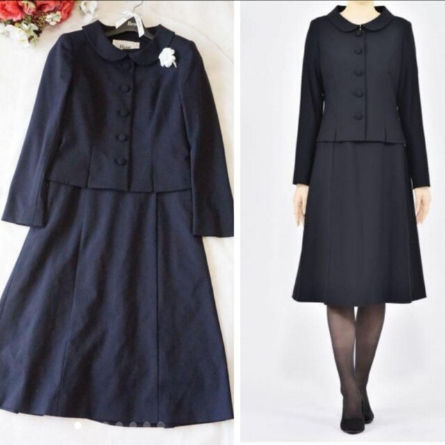 正規品質保証】 René - 美品♡ルネ♡お受験スーツ♡Noble Navy Style