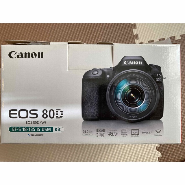 限定値下げ！美品CanonEOS 80D(W)EF-S18-135 IS USM