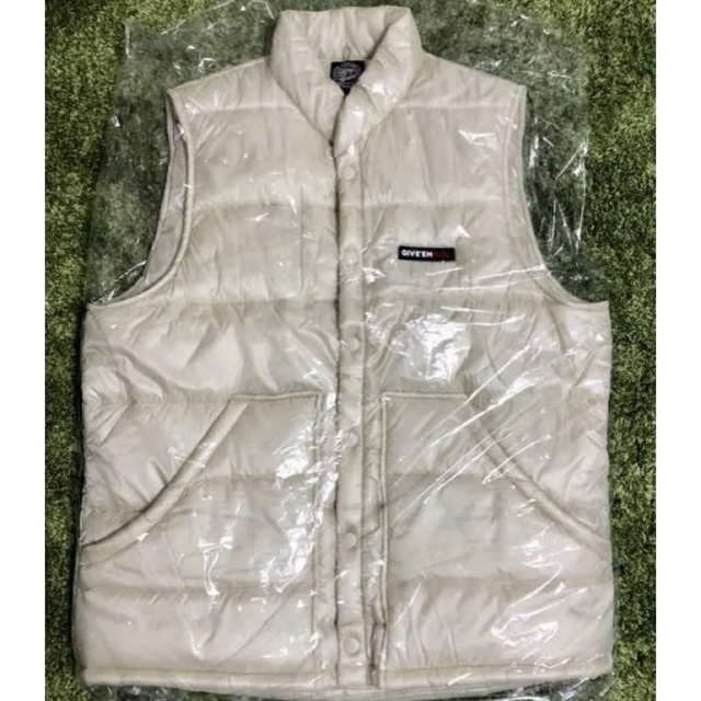COOTIE - COOTIE Padded Trucker Vest アイボリー xlの通販 by