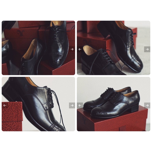 COMOLI - Le Yucca's レユッカス Crocodile Cap Toe クロコの COMOLI - Le Yucca's レユッカス Crocodile Cap Toe クロコの