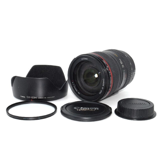 無料配達 Canon - USM♪ IS F4L 24-105mm EF 万能の神レンズ♪Canon レンズ(ズーム)