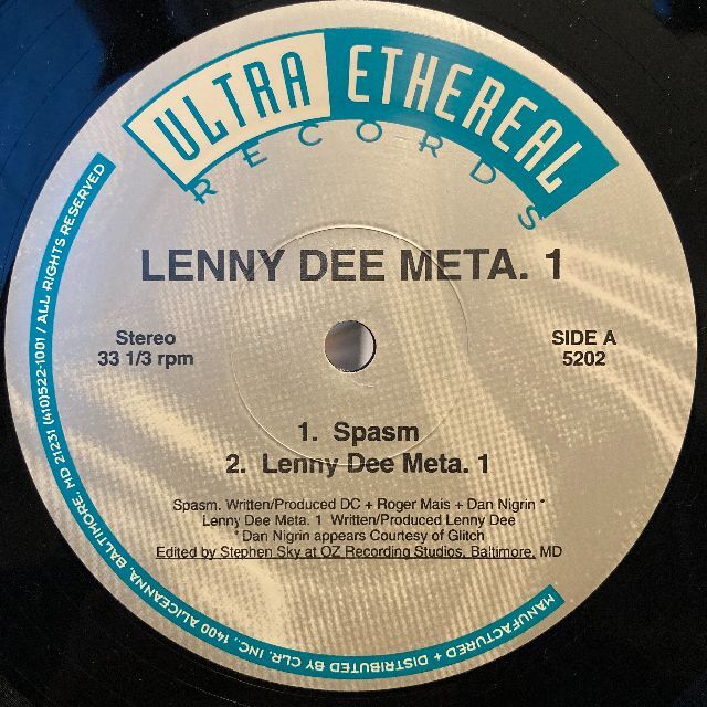Spasm  / Lenny Dee / Nebula Nine – Spasm