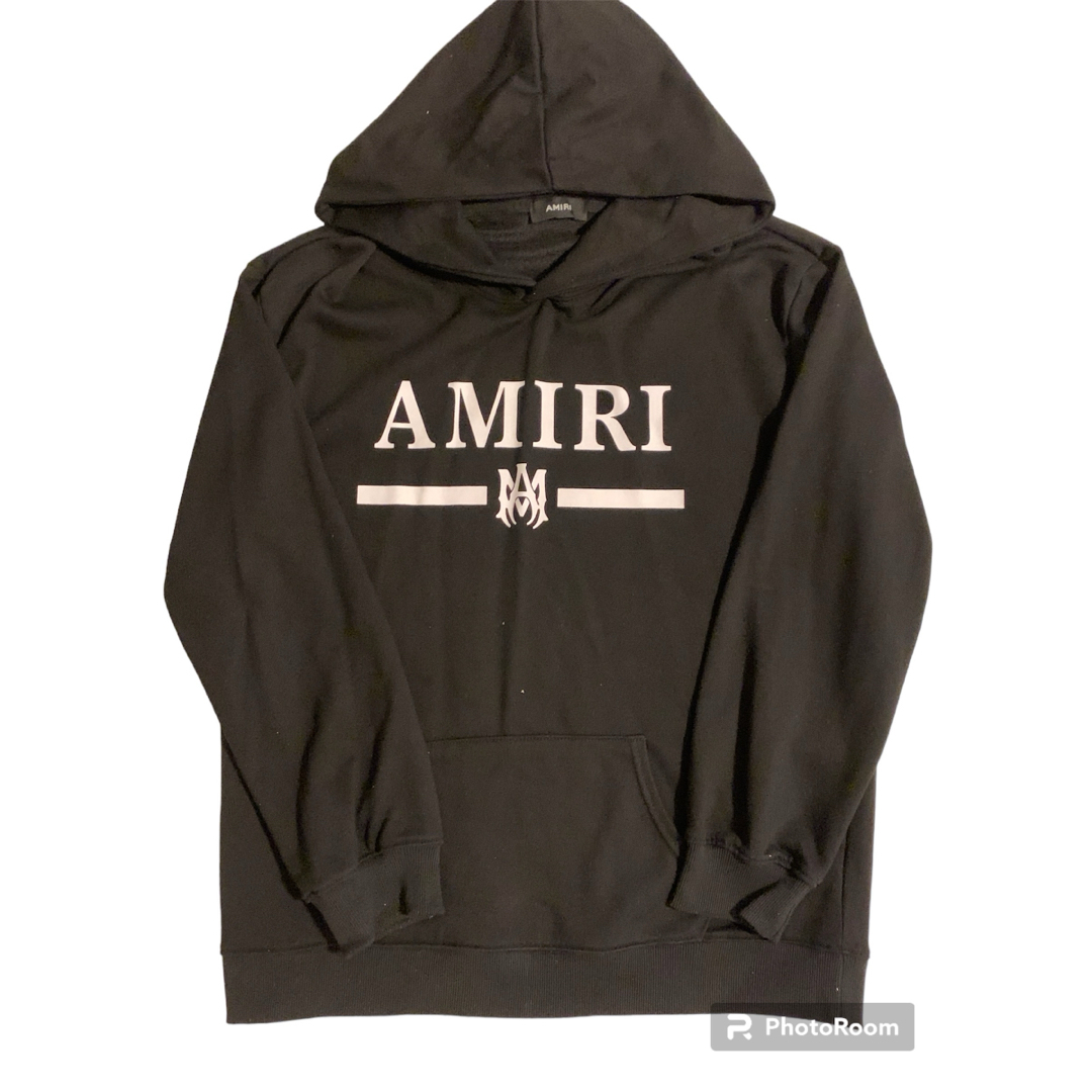 AMIRI ブラック バンダナ フーディ