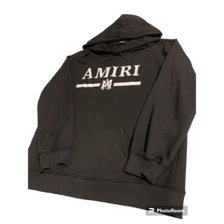 AMIRI ブラック バンダナ フーディ