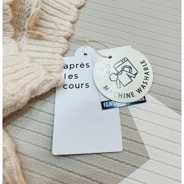 apres les cours(アプレレクール)のアプレレクール　おはな刺繍セーター(90-100) キッズ/ベビー/マタニティのキッズ服女の子用(90cm~)(ニット)の商品写真