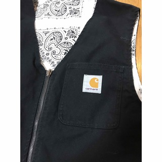 carhartt カーハートbandana work vest バンダナ　ベスト