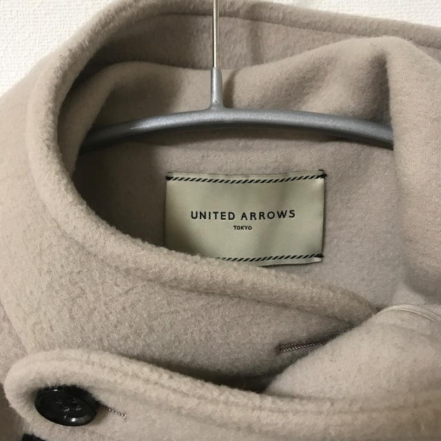 UNITED ARROWS(ユナイテッドアローズ)の☆UNITED ARROWS UBCS ウールメルトン ダッフルコート レディースのジャケット/アウター(ダッフルコート)の商品写真