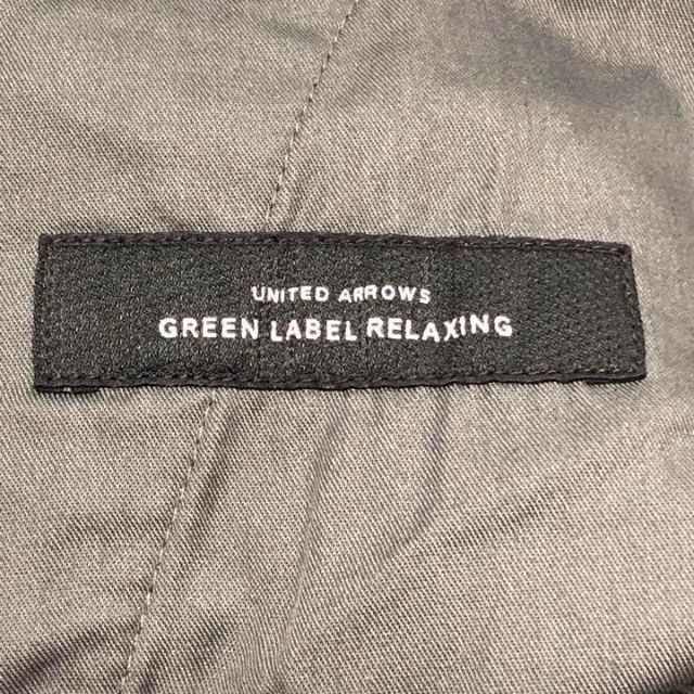 UNITED ARROWS green label relaxing(ユナイテッドアローズグリーンレーベルリラクシング)のウールスラックス　ヘリンボーン　ライトグレー　サイズ S　匿名配送　秋冬 メンズのパンツ(スラックス)の商品写真