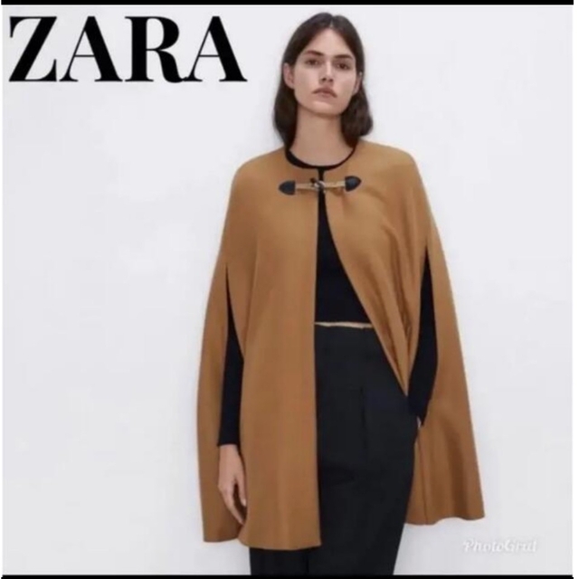ZARA - ZARA ポンチョコート ケープコート ザラの通販 by みい's ZARA - ZARA ポンチョコート ケープコート ザラの通販 by みい's