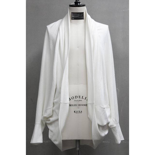 19A/W JULIUS ユリウス　COCOON JACKET White