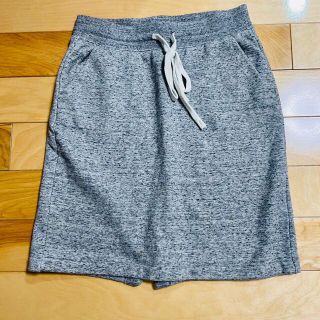 ユニクロ(UNIQLO)のUNIQLO  ユニクロ　スゥエット　スカート　S(ひざ丈スカート)