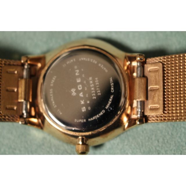 ☆SKAGEN DENMARK 233XSRR USED美品 8