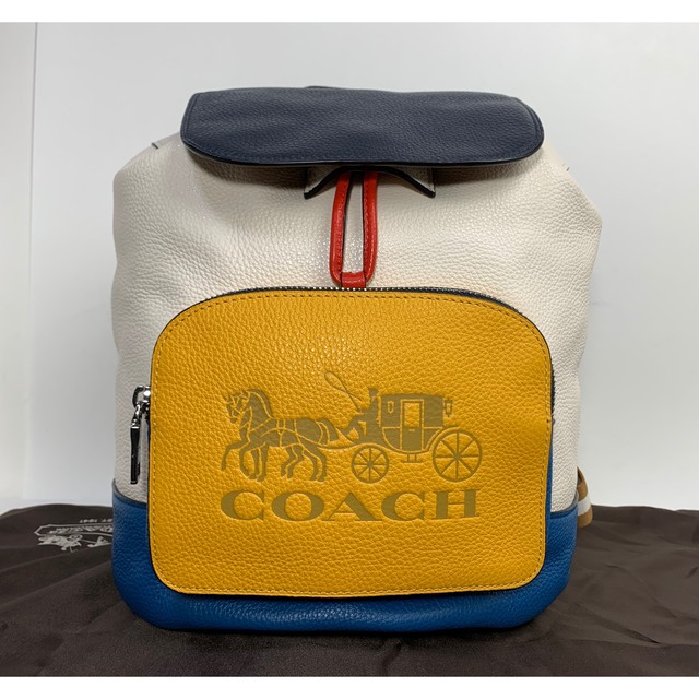 新品★コーチ COACH レザー リュックサック バックパックのサムネイル