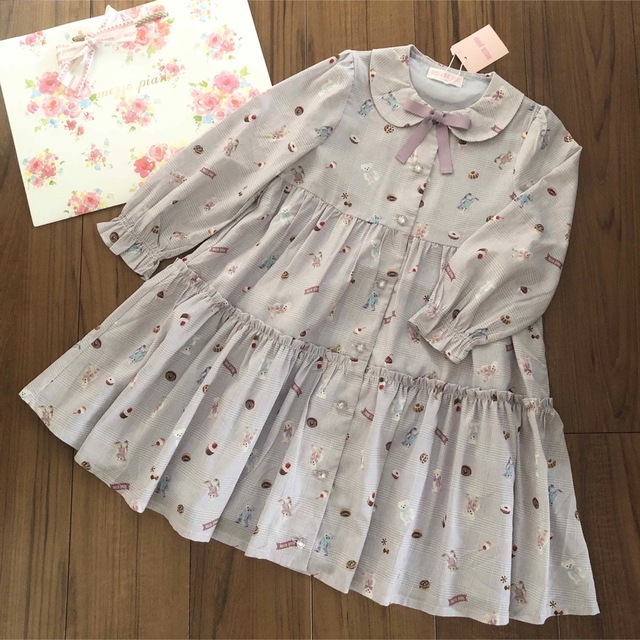 mezzo piano(メゾピアノ)のメゾピアノ 新品ワンピース 120 キッズ/ベビー/マタニティのキッズ服女の子用(90cm~)(ワンピース)の商品写真