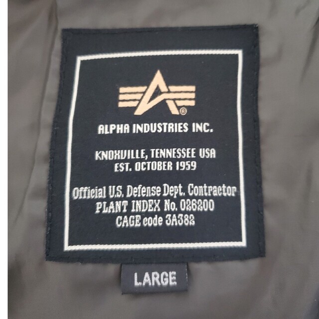 ALPHA INDUSTRIES(アルファインダストリーズ)のAlpha 中綿パーカー メンズのジャケット/アウター(ミリタリージャケット)の商品写真