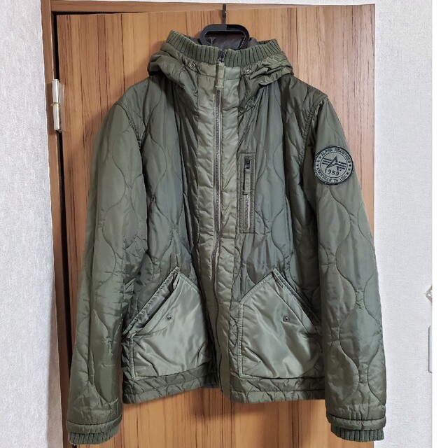 ALPHA INDUSTRIES(アルファインダストリーズ)のAlpha 中綿パーカー メンズのジャケット/アウター(ミリタリージャケット)の商品写真