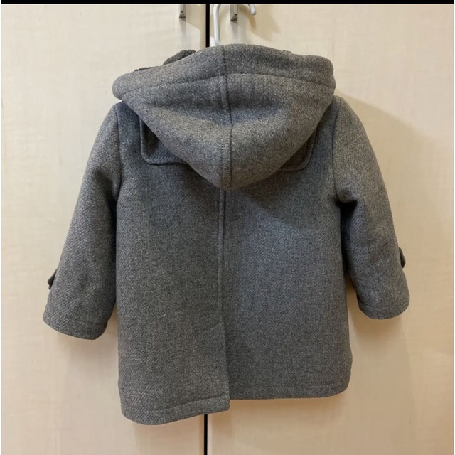 ZARA KIDS(ザラキッズ)のZARA ウールボアコート　新品同様 キッズ/ベビー/マタニティのキッズ服男の子用(90cm~)(コート)の商品写真