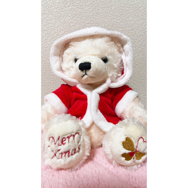 Merry Xmas　Jwell テディベア エンタメ/ホビーのおもちゃ/ぬいぐるみ(ぬいぐるみ)の商品写真