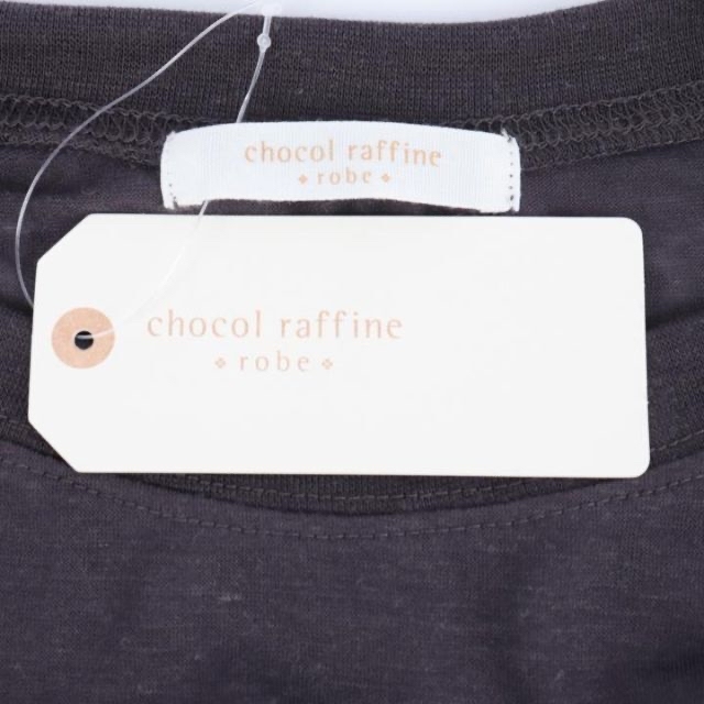 chocol raffine robe(ショコラフィネローブ)のショコラフィネローブ(chocol raffine robe)プルオーバーです。 レディースのトップス(Tシャツ(半袖/袖なし))の商品写真