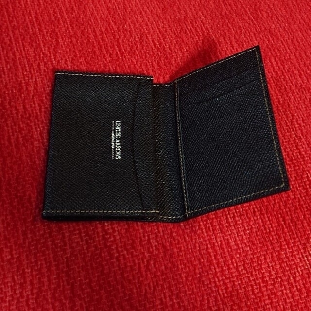 UNITED ARROWS(ユナイテッドアローズ)の新品UNITED ARROWS 黒カードケース  BLACK LABEL小銭入れ メンズのファッション小物(コインケース/小銭入れ)の商品写真