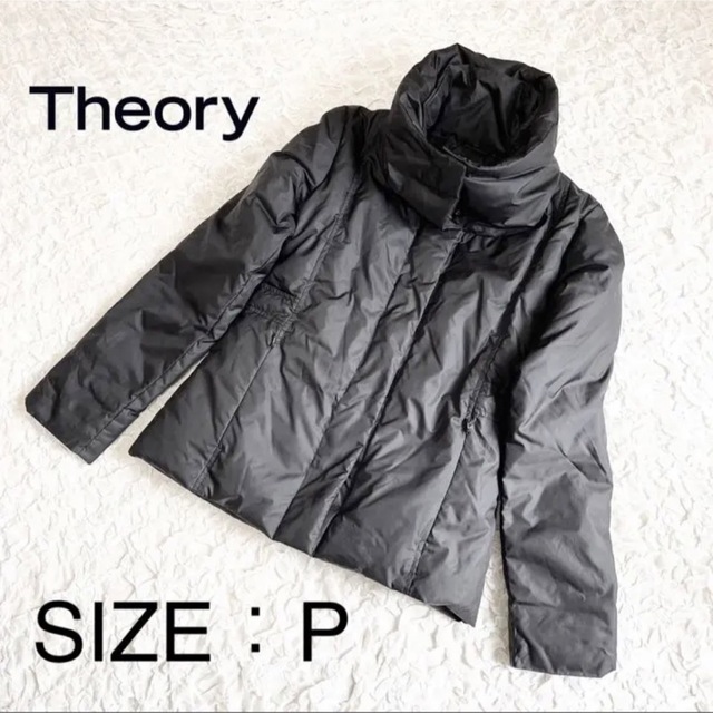 【美品】 theory セオリー ダウンジャケット コート ブラック