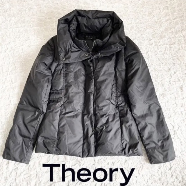 【美品】 theory セオリー ダウンジャケット コート ブラック 8