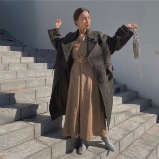 アメリヴィンテージ(Ameri VINTAGE)の3WAY OVAL SHAGGY COAT(ロングコート)