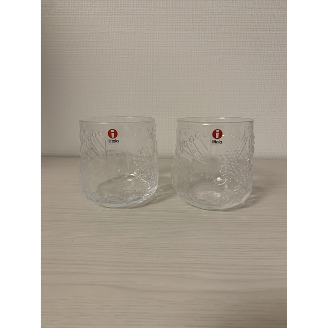 iittala(イッタラ)のイッタラ　フルッタ　クリア　2つセット インテリア/住まい/日用品のキッチン/食器(グラス/カップ)の商品写真