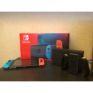 ニンテンドースイッチ(Nintendo Switch)のSaki様専用　ニンテンドースイッチ　バッテリー強化型(家庭用ゲーム機本体)