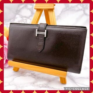 エルメス(Hermes)のHERMES エルメス　ベアン　ヴィーエプソン　長財布(財布)