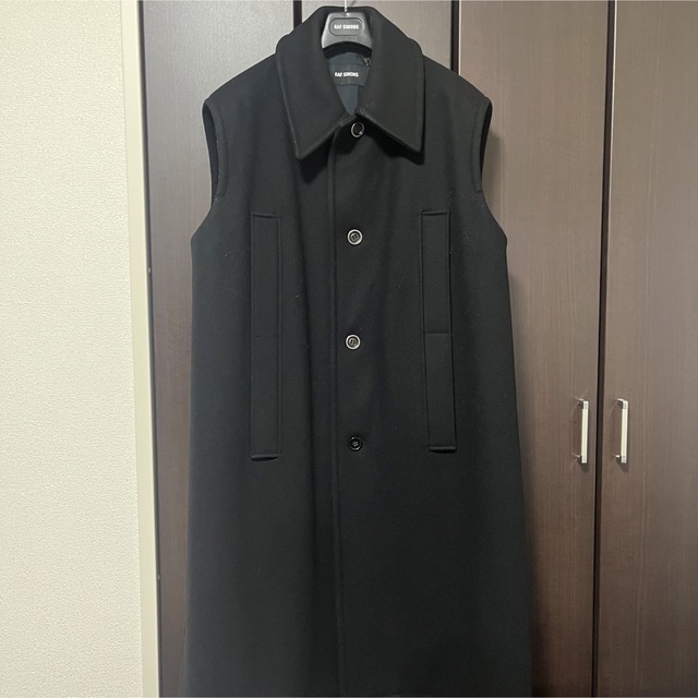 RAF SIMONS - RAF SIMONS 16AW ノースリーブコート 46 RAF SIMONS - RAF SIMONS 16AW ノースリーブコート 46