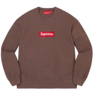 シュプリーム(Supreme)のSupreme Box Logo Crewneck Brown サイズXL(スウェット)